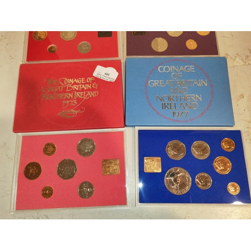 105 - 4 Proof Coin Sets