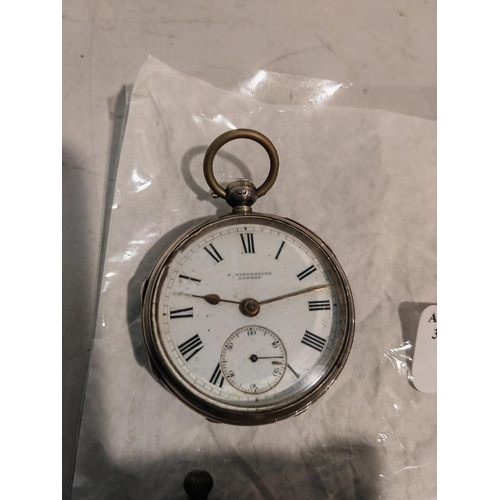 147 - 4 Silver Pocket Watches 2 Working