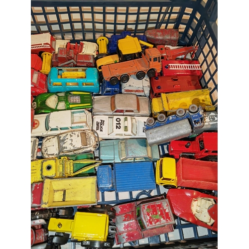 180 - Crate Of Mainly Matchbox Diecast Vehicles