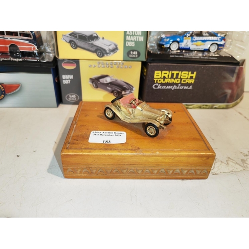 183 - 5 Boxed Diecast Vehicles Including Classic Sport Cras, Super Racer, Classic Coaches and British Tour... 