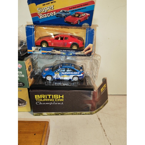 183 - 5 Boxed Diecast Vehicles Including Classic Sport Cras, Super Racer, Classic Coaches and British Tour... 