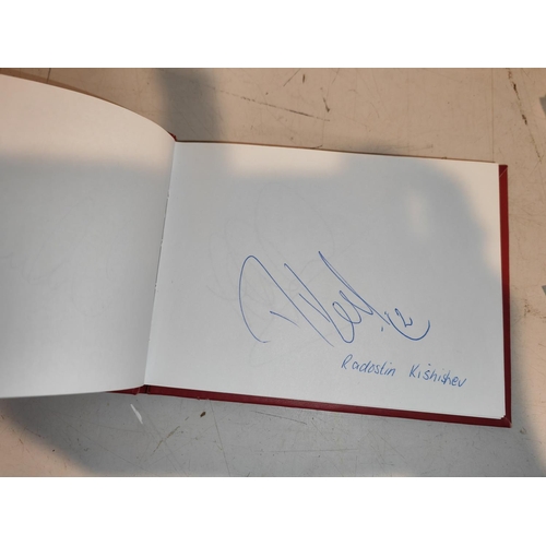 201 - Charlton Athletic Autograph Album With 16 Signatures