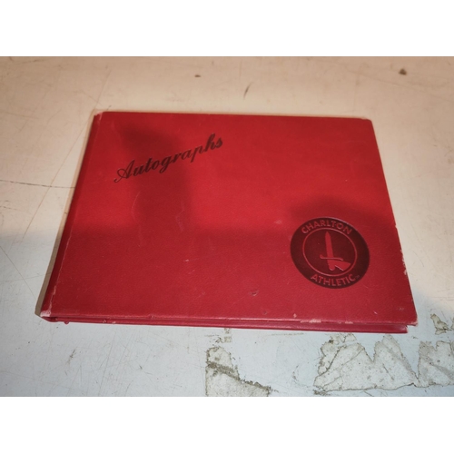 201 - Charlton Athletic Autograph Album With 16 Signatures