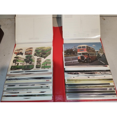 204 - Album Of Bus Postcards