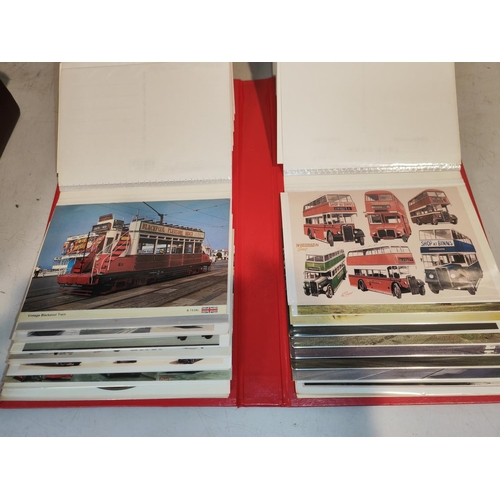 204 - Album Of Bus Postcards