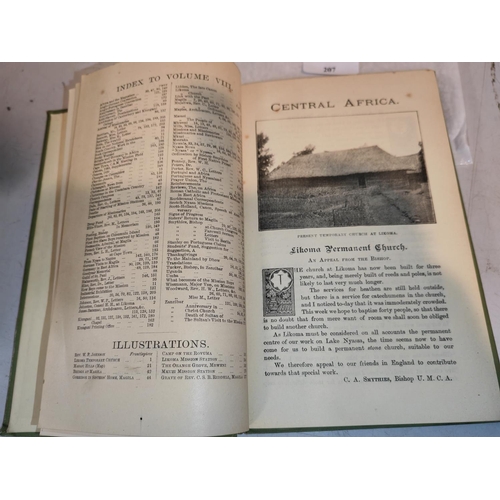 207 - Book Central Africa Work Of Universities Mission Vol Viii 1890, Decorated Covers, Light Wear