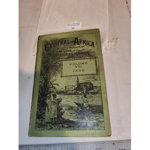 207 - Book Central Africa Work Of Universities Mission Vol Viii 1890, Decorated Covers, Light Wear