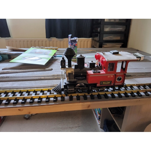 227 - Lgb Train Set Complete With Lights + Sound + Smoke Fully Working - With Extra Track