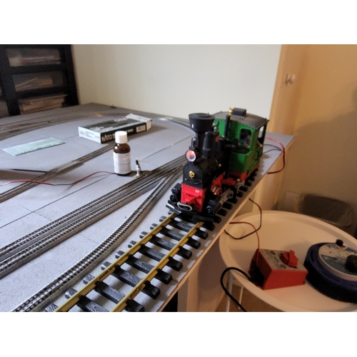 227 - Lgb Train Set Complete With Lights + Sound + Smoke Fully Working - With Extra Track