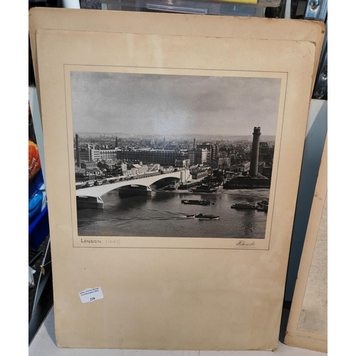 228 - 1940/50'S B/W Large Photo'S From Thames London