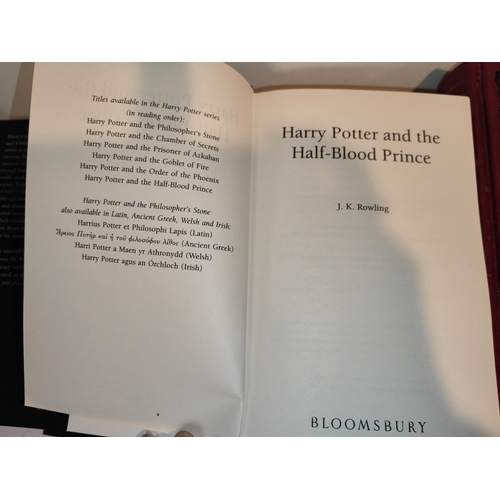 250 - 2 1St Edition Harry Potter Books, Half Blood Prince And Order Of The Phoenix Plus 1St Edition The Di... 