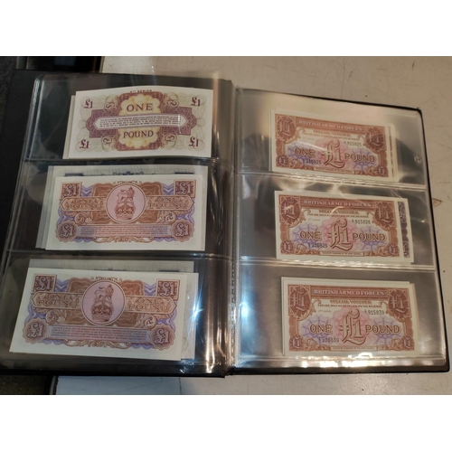 281 - Collection Vintage Military Bank Notes