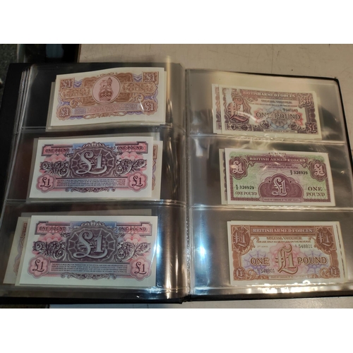 281 - Collection Vintage Military Bank Notes