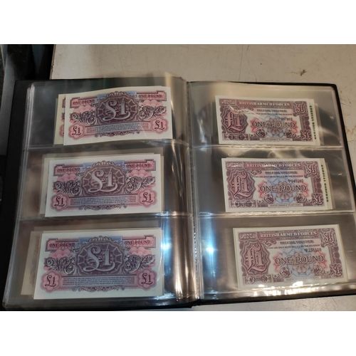 281 - Collection Vintage Military Bank Notes