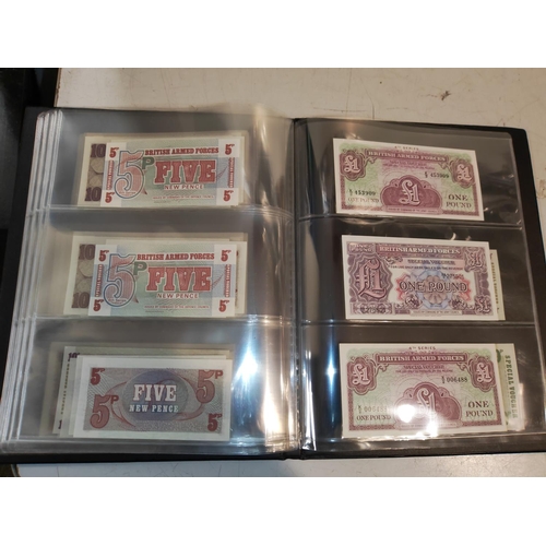 281 - Collection Vintage Military Bank Notes