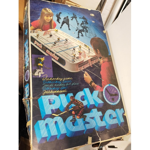 354 - Puck Master Ice Hockey Game Boxed