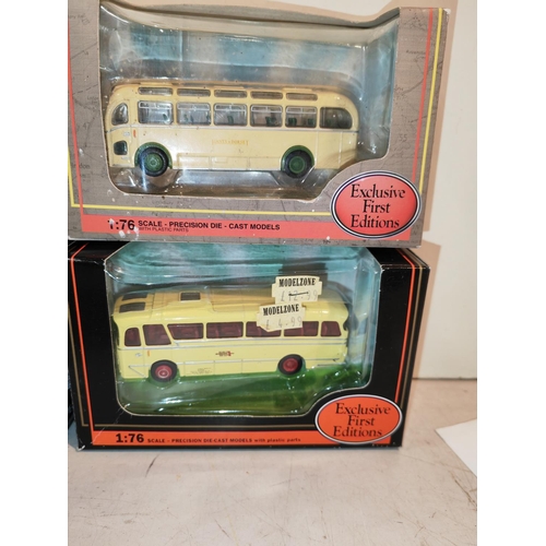 388 - 4 Boxed Efe Diecast Buses No'S 16218, 12112, 18712, 26306