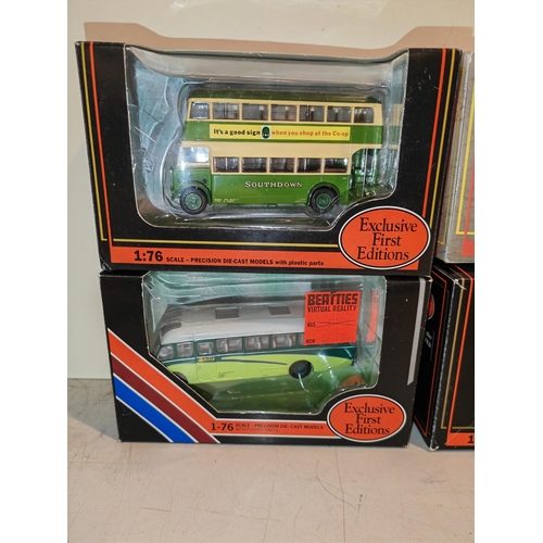 388 - 4 Boxed Efe Diecast Buses No'S 16218, 12112, 18712, 26306