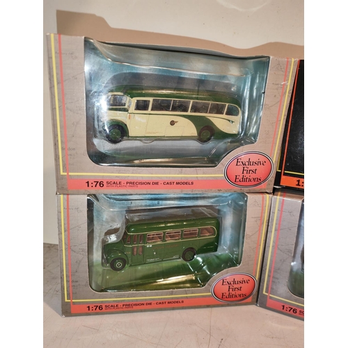 390 - 4 Boxed Efe Diecast Buses No'S 16213, 30507, 25304, 30501