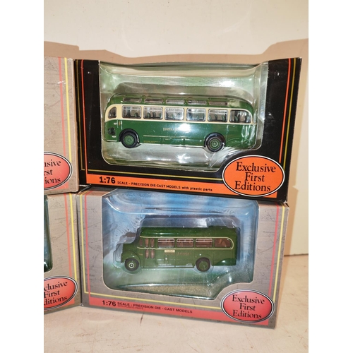 390 - 4 Boxed Efe Diecast Buses No'S 16213, 30507, 25304, 30501