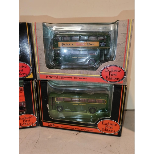 399 - 4 Boxed Efe Diecast Buses No'S 10130, 23310, 16405, 26401