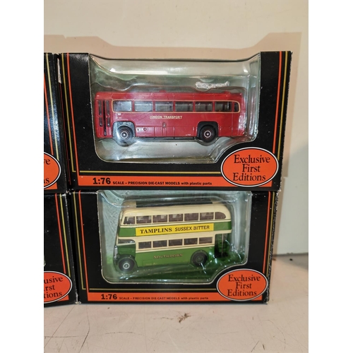 400 - 4 Boxed Efe Diecast Buses No'S 23311, 15910, 20122, 27801