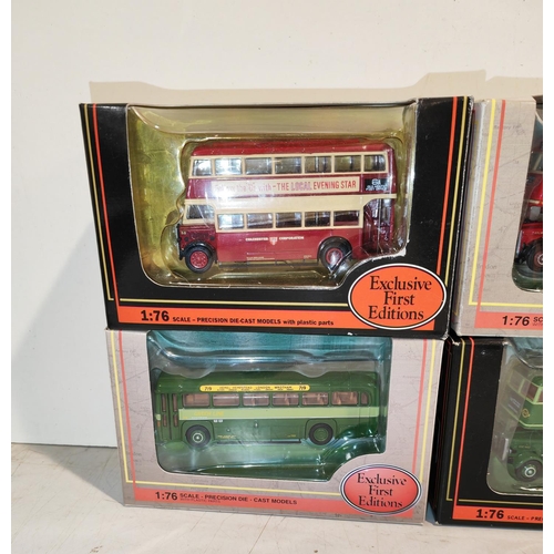 403 - 4 Boxed Efe Diecast Buses No'S 22802, 27802, 26202, 23316