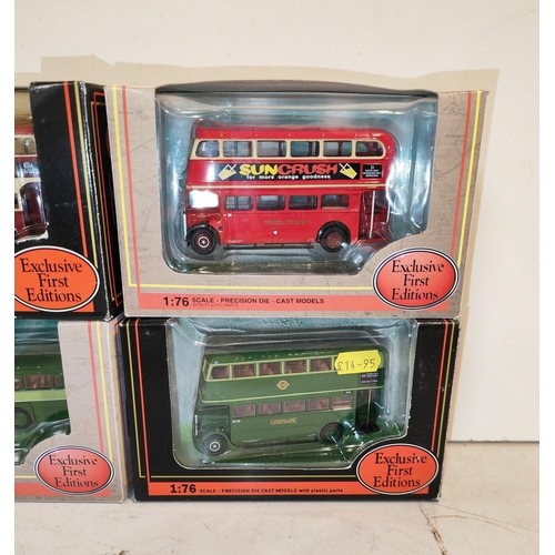 403 - 4 Boxed Efe Diecast Buses No'S 22802, 27802, 26202, 23316