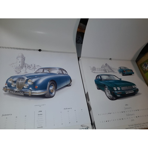 408 - 4 Jaguar Trade Calendars