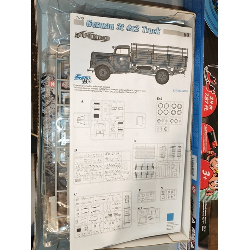 410 - Cyber-Hobby.Com 1:35 Scale German 3T 4x2 Truck Model Kit Complete