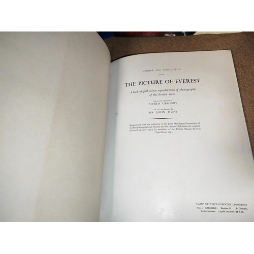 12 - The Mount Everest Reconnaissance Expedition 1951 1St By Eric Shipton & The Picture Of Everest 1954 1... 