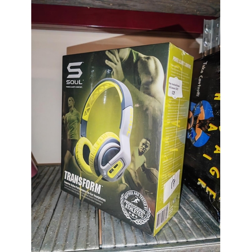 125 - Factory Sealed Soul Transform Over Ear Headphones