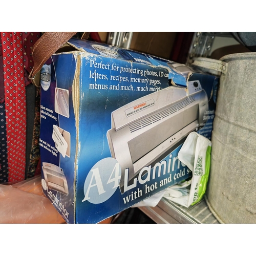 131 - Laminator In Box With Pouches