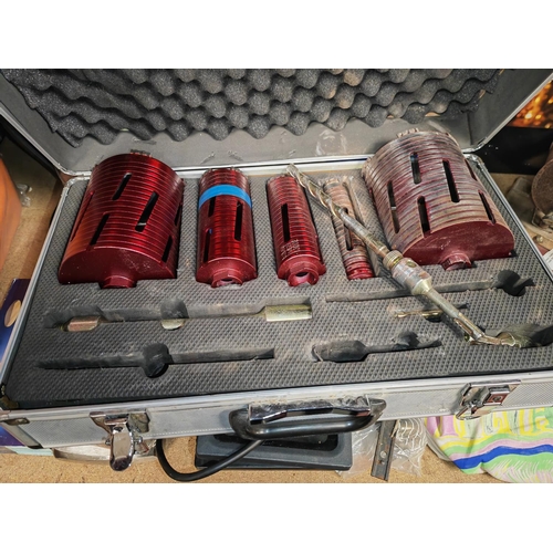 145 - Spectrum Diamond Core Bit Set In Flight Case