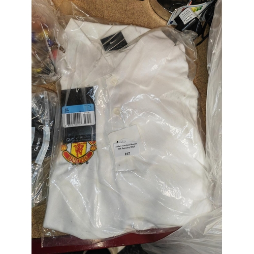 167 - Unused Nike Golf Manchester United Polo Shirt