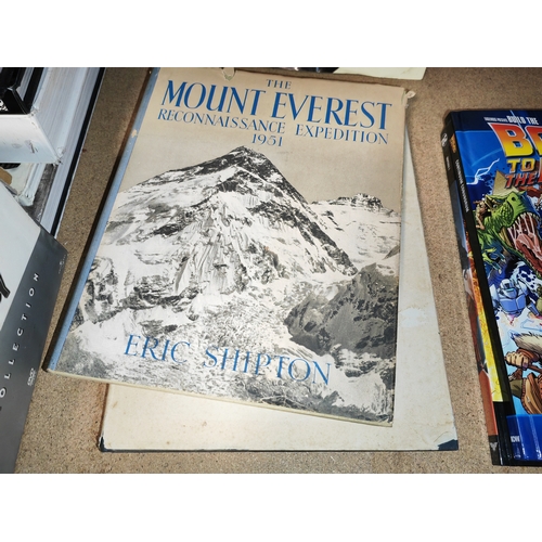 12 - The Mount Everest Reconnaissance Expedition 1951 1St By Eric Shipton & The Picture Of Everest 1954 1... 