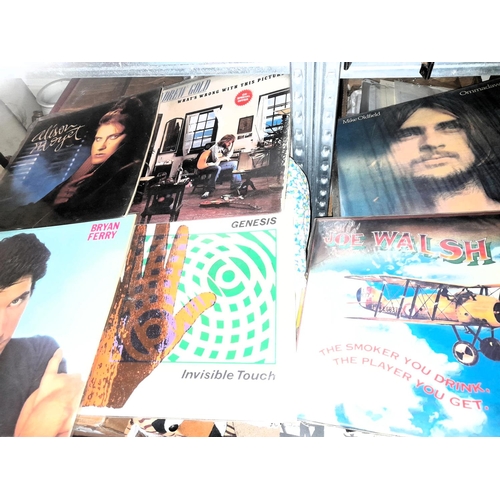 656 - Stack Of Lp'S Including Alison Moyet, Brian Ferry, Mike Oldfield, Jennifer Rush Etc