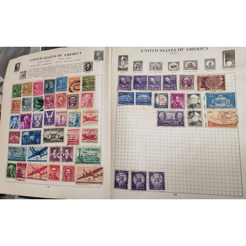 403 - Stamp Album Of World Stamps