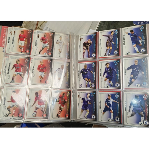 410 - 2 Albums Of Match Attax Cards Plus 2 Others