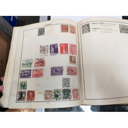 534 - Triumph Stamp Album With Contents