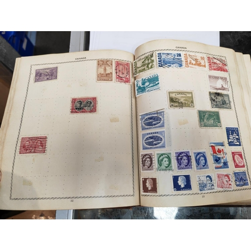 534 - Triumph Stamp Album With Contents