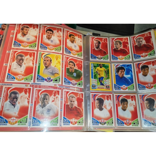 557 - 3 Match Attax Trading Cards Albums