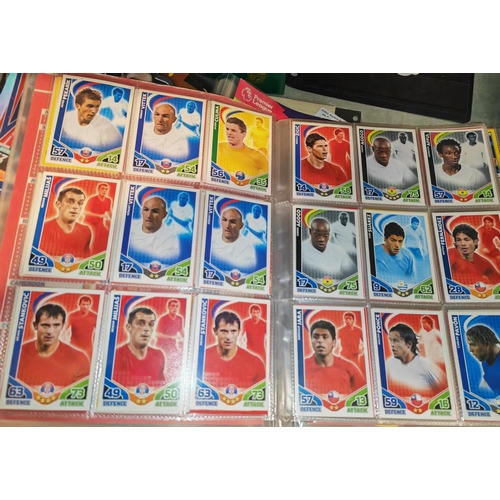 557 - 3 Match Attax Trading Cards Albums