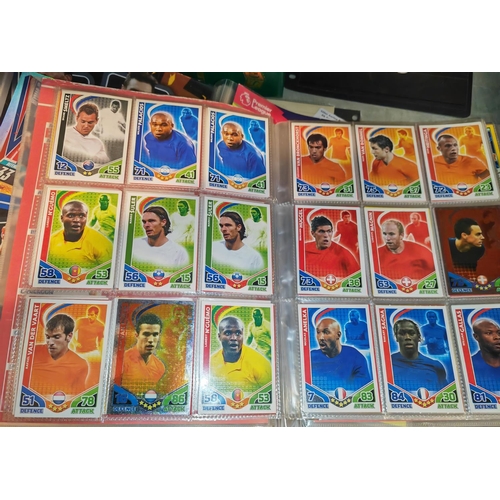 557 - 3 Match Attax Trading Cards Albums