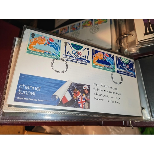 560 - 3 Albums Of First Day Covers