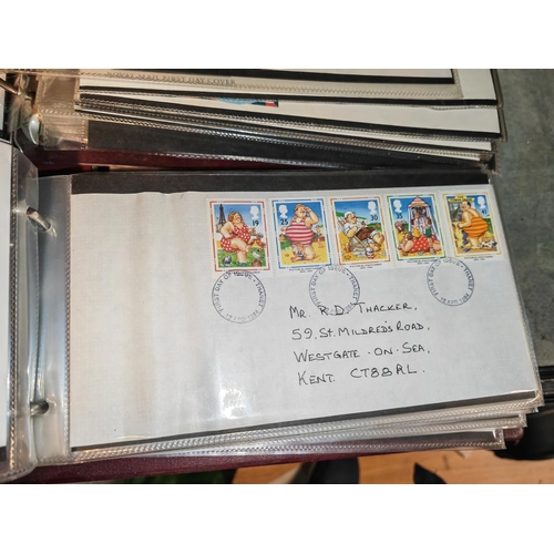 560 - 3 Albums Of First Day Covers