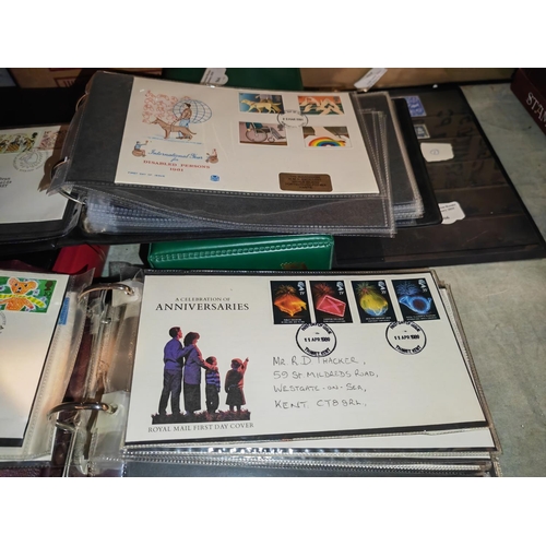 560 - 3 Albums Of First Day Covers