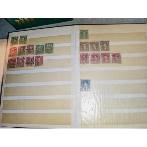 563 - Small Red Album Of World Stamps