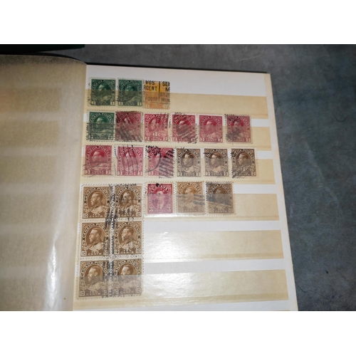 563 - Small Red Album Of World Stamps