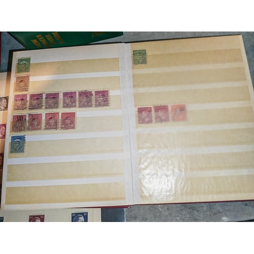 563 - Small Red Album Of World Stamps